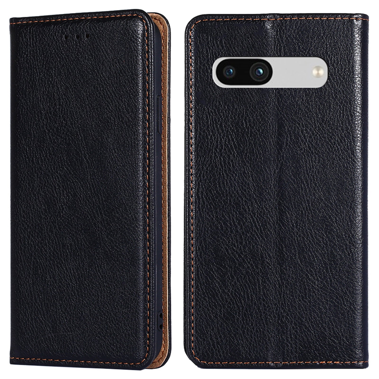 PU Leather Phone Case For Google Pixel 7a Magnetic Auto-closing Stand Drop-proof Phone Flip Wallet Cover PU Leather Phone Case For Google Pixel 7a Magnetic Auto-closing Stand Drop-proof Phone Flip Wallet Cover